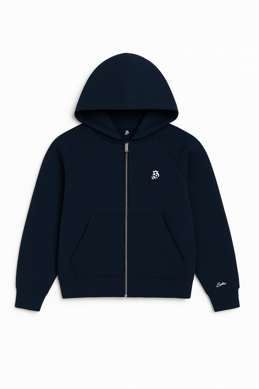 BASIC ZIPPER NAVY BLUE