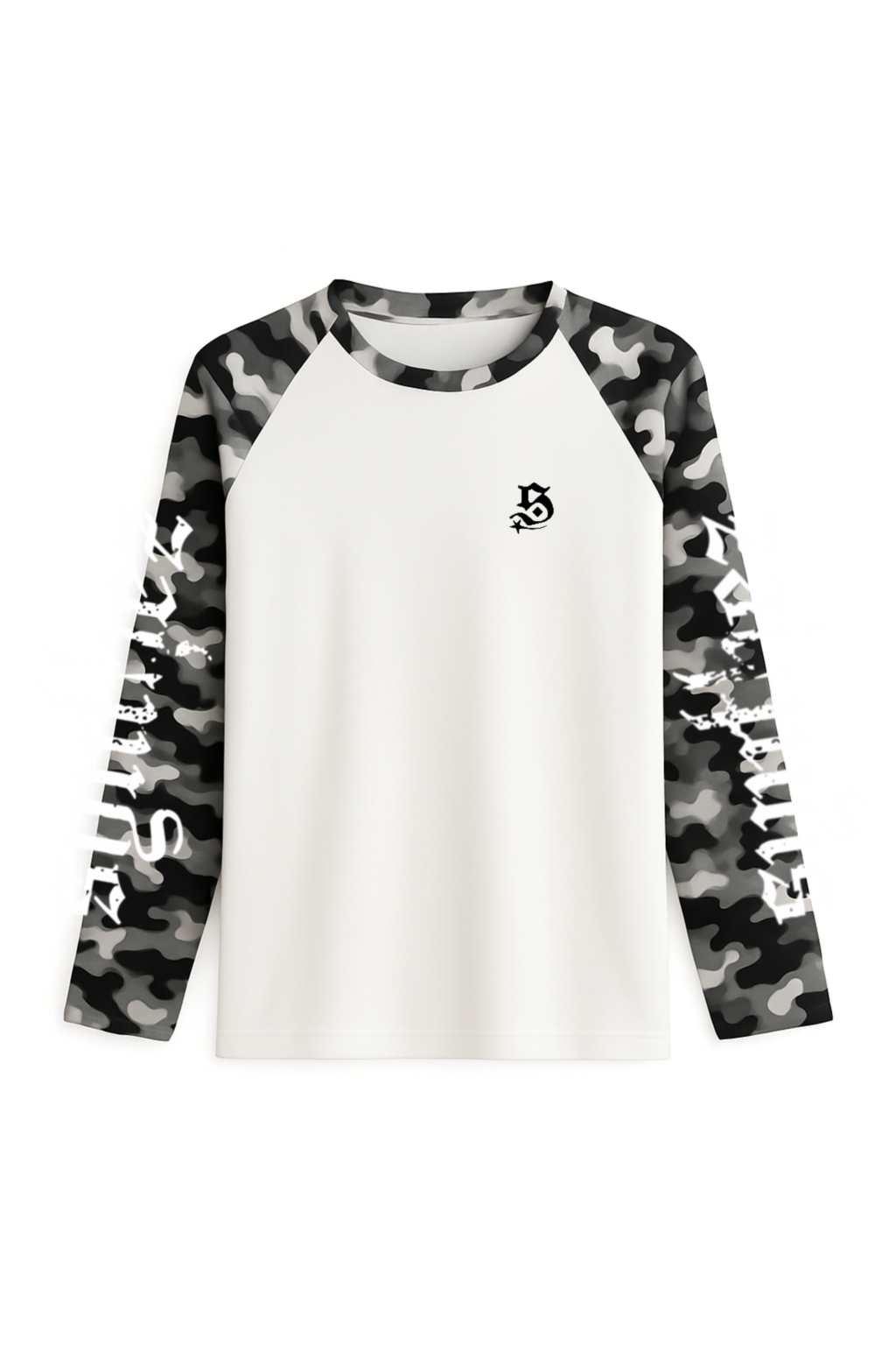 LONGSLEEVE CAMOUFLAGE BLACK