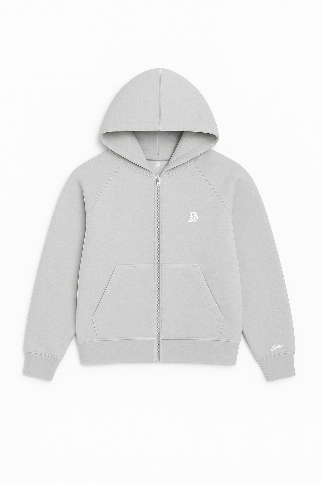 BASIC ZIPPER GREY