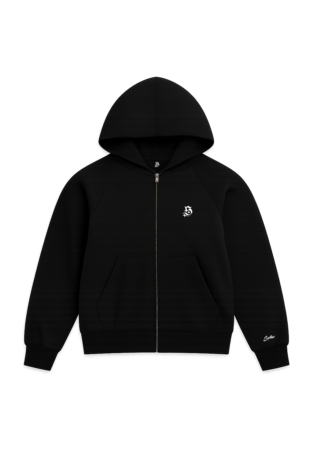 BASIC ZIPPER BLACK