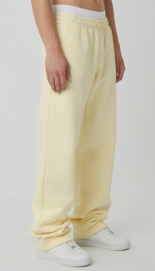 BASIC JOGGER BEIGE/YELLOW