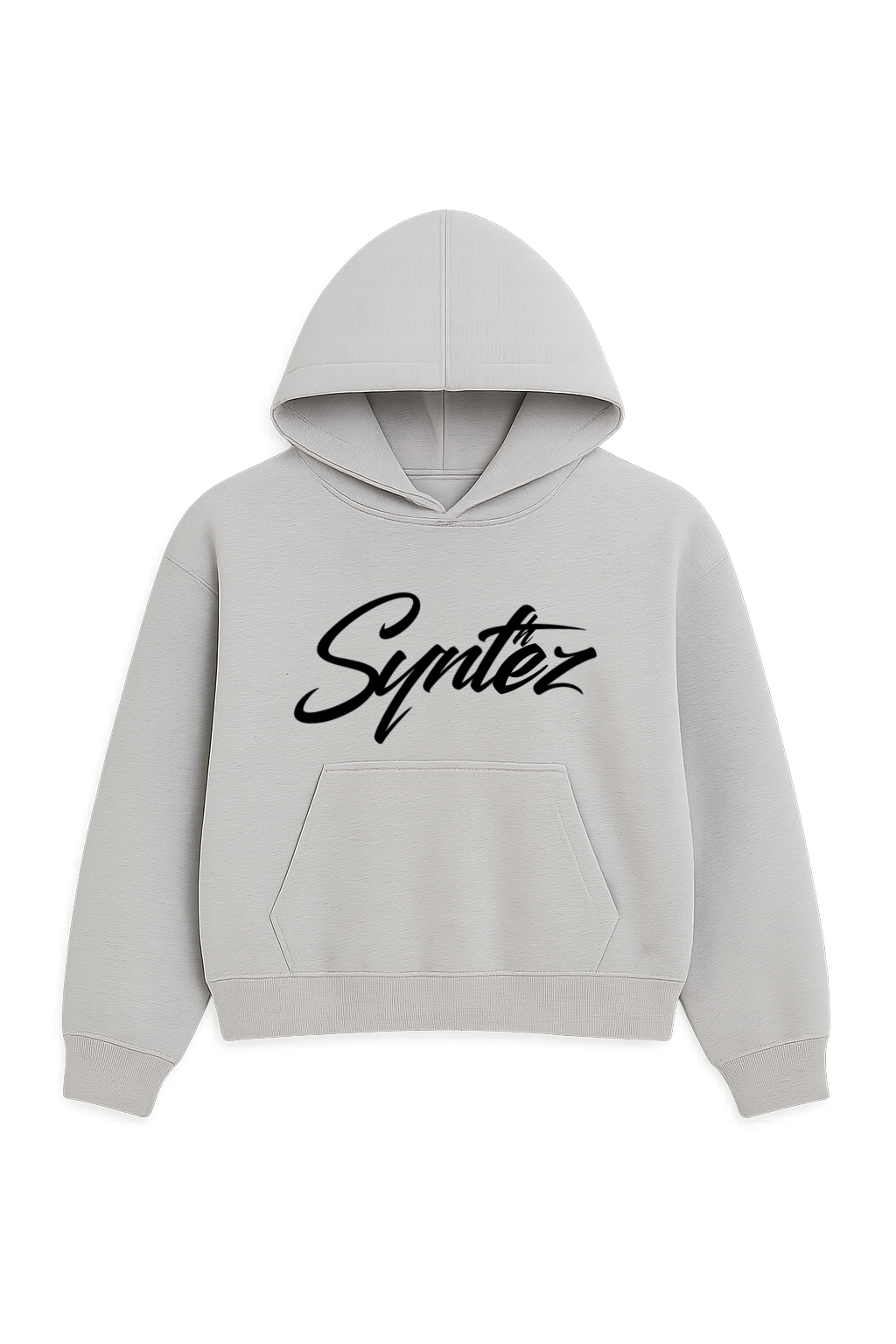 HOODIE SYNTHEZ FULL LOGO GREY/BLACK