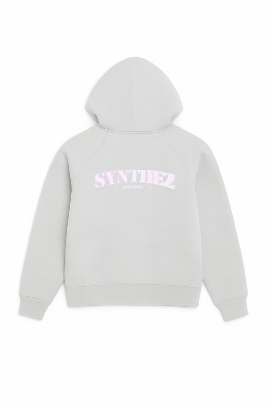 ZIPPER GREY/PINK