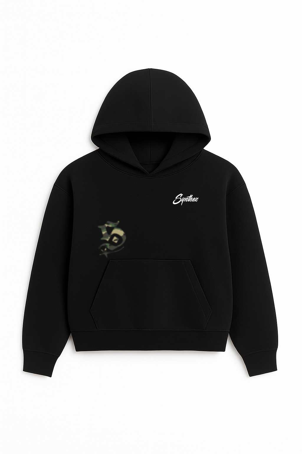 HOODIE BLACK/CAMOUFLAGE