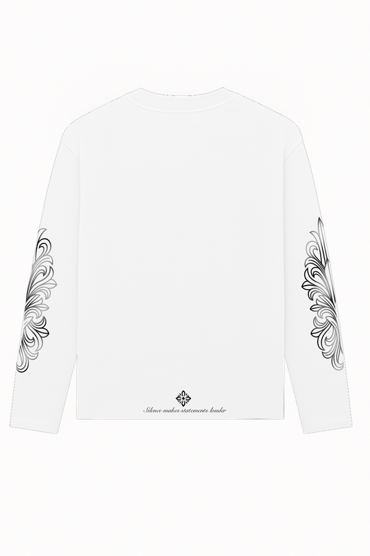 LONGSLEEVE WORLDWIDE WHITE