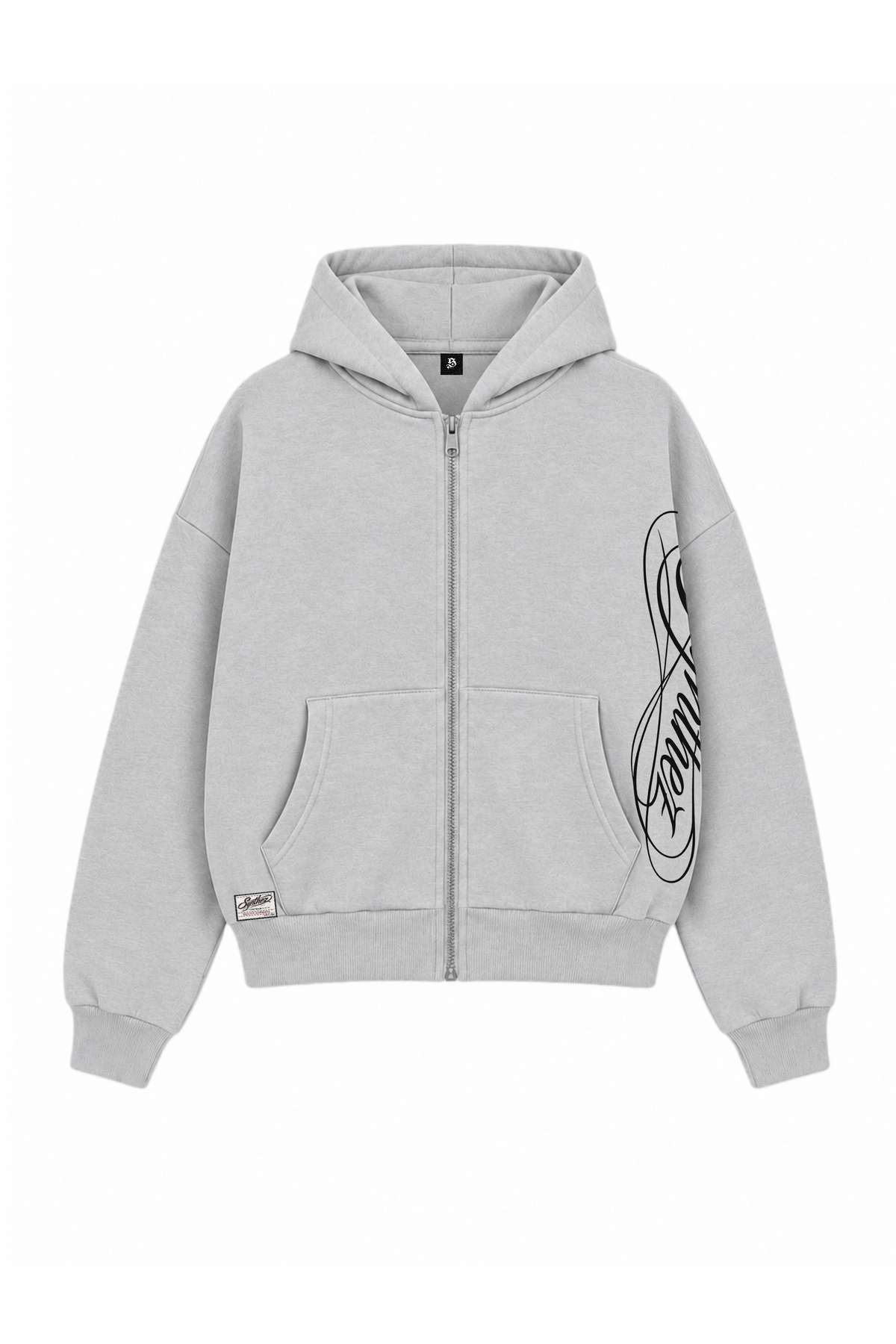 GRAVITY ZIP HOODIE GREY