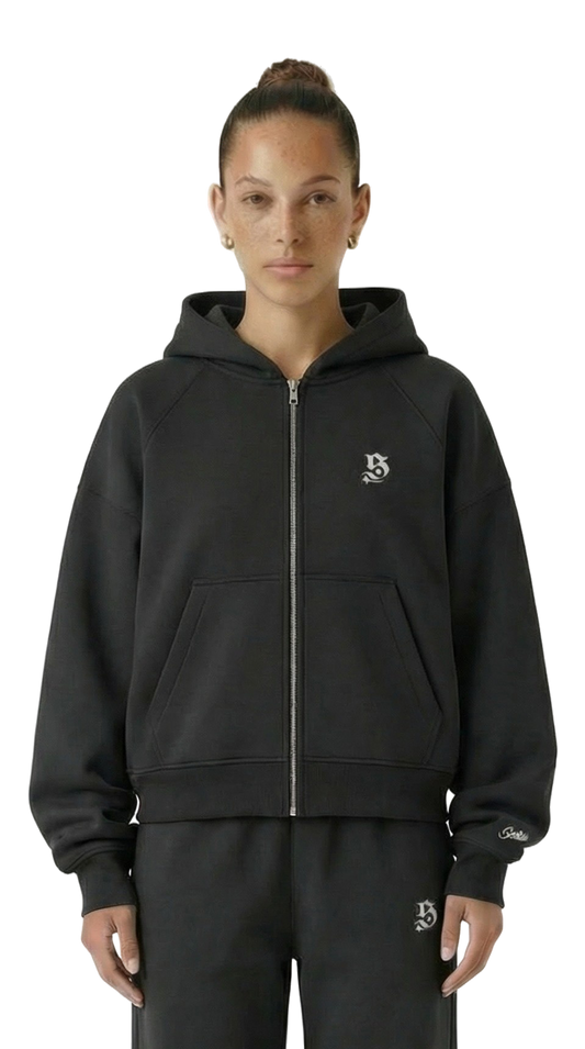 Tracksuit basic dunkelgrau für Frauen