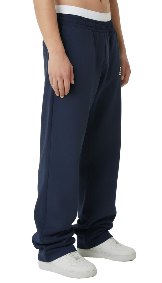 Jogger basic navy blue relaxed fit