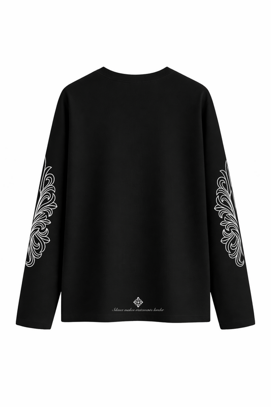 Longsleeve schwarz worldwide streetwear drop backprint