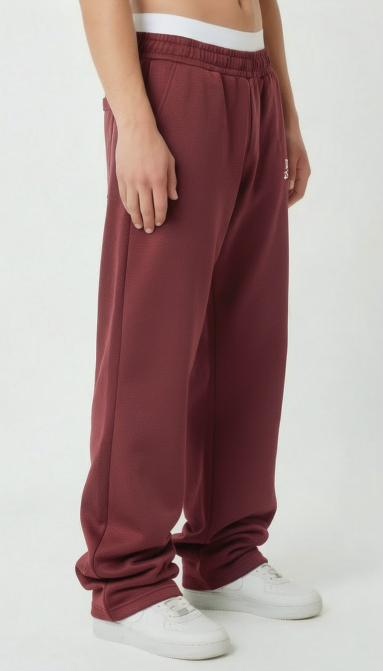 BASIC JOGGER WINE RED