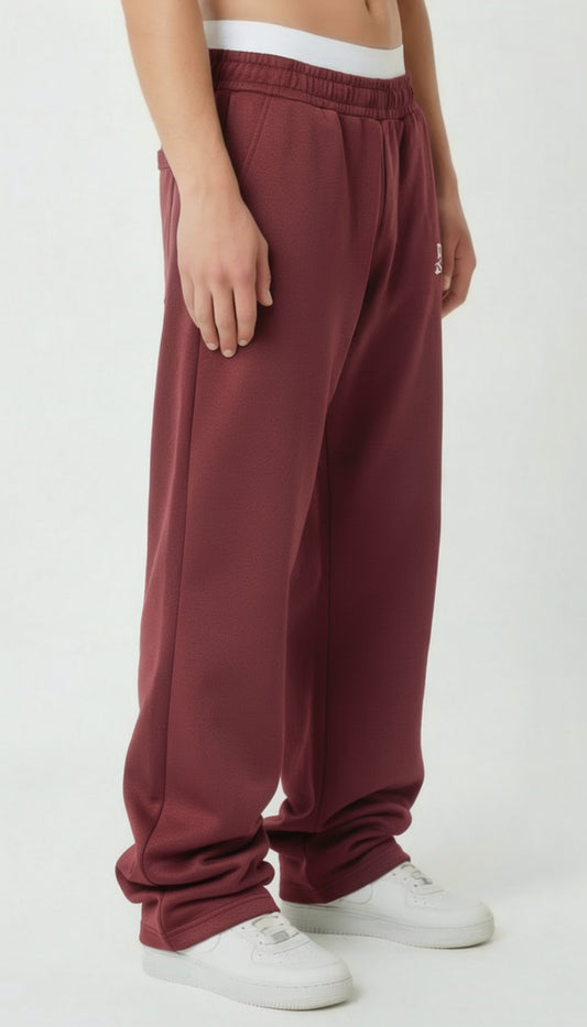 BASIC JOGGER WINE RED