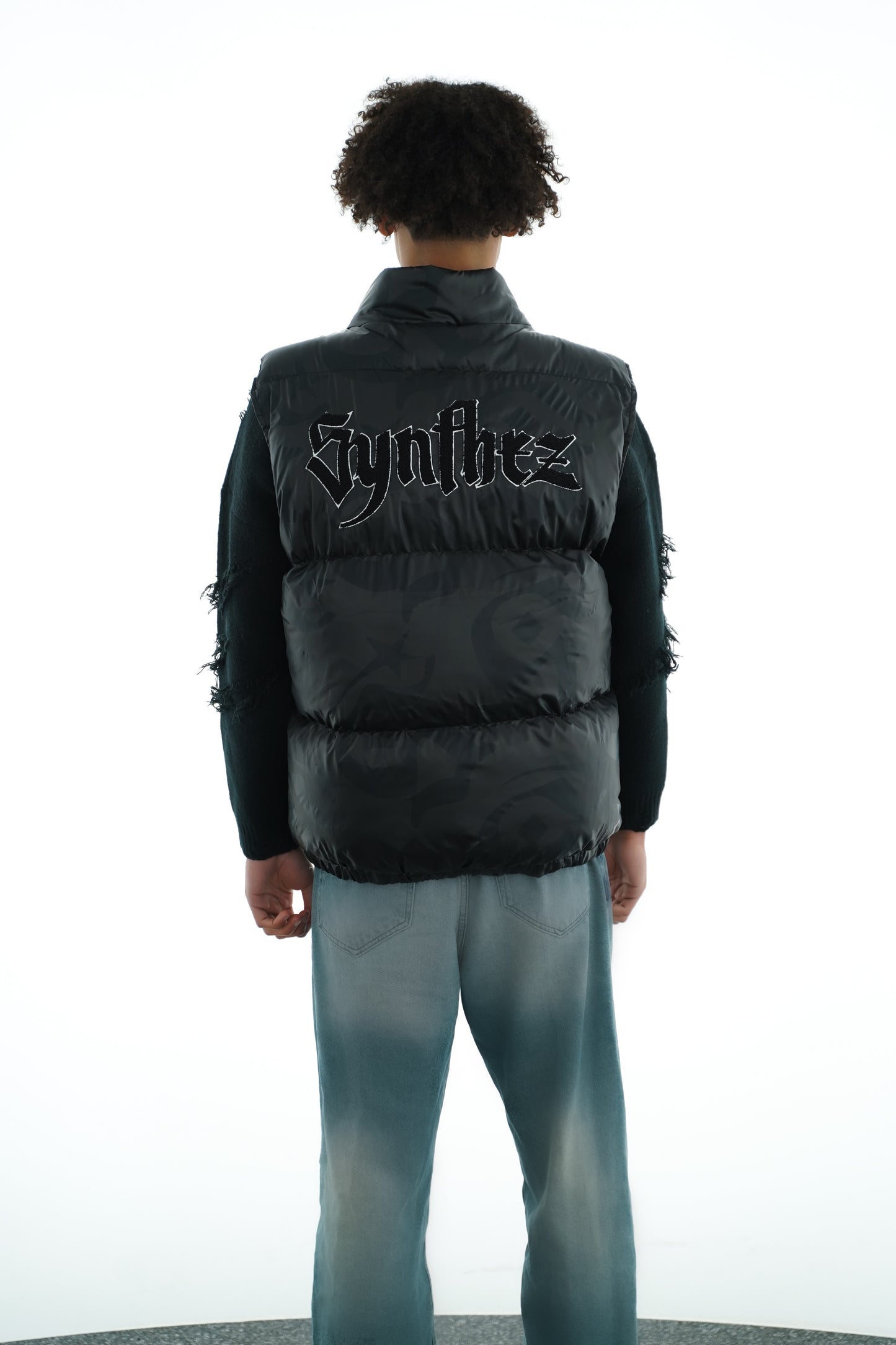 PUFFER VEST BLACK