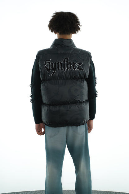 PUFFER VEST BLACK