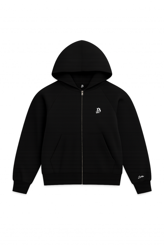 BASIC ZIPPER BLACK