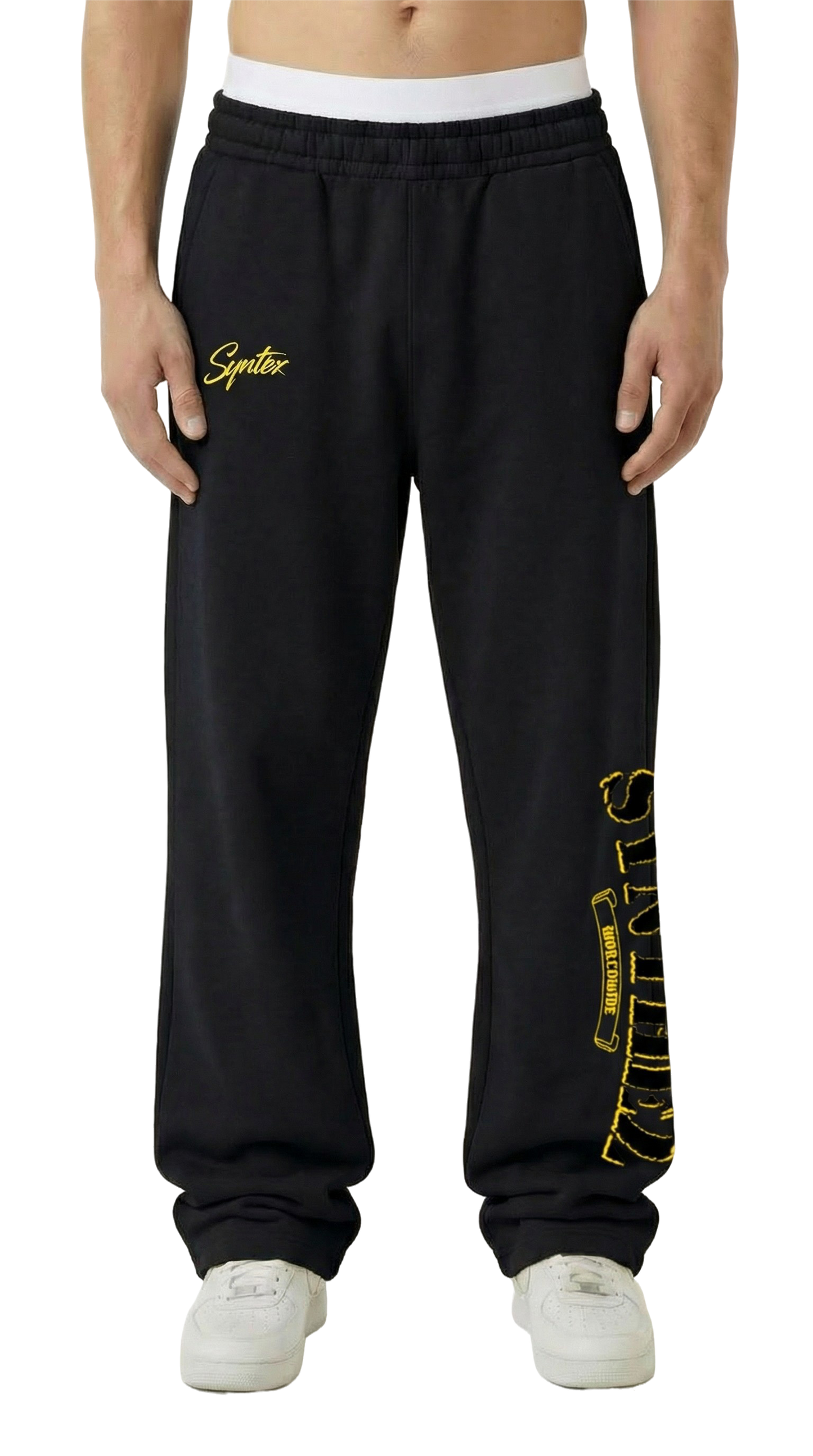 CHROME JOGGER BLACK/YELLOW