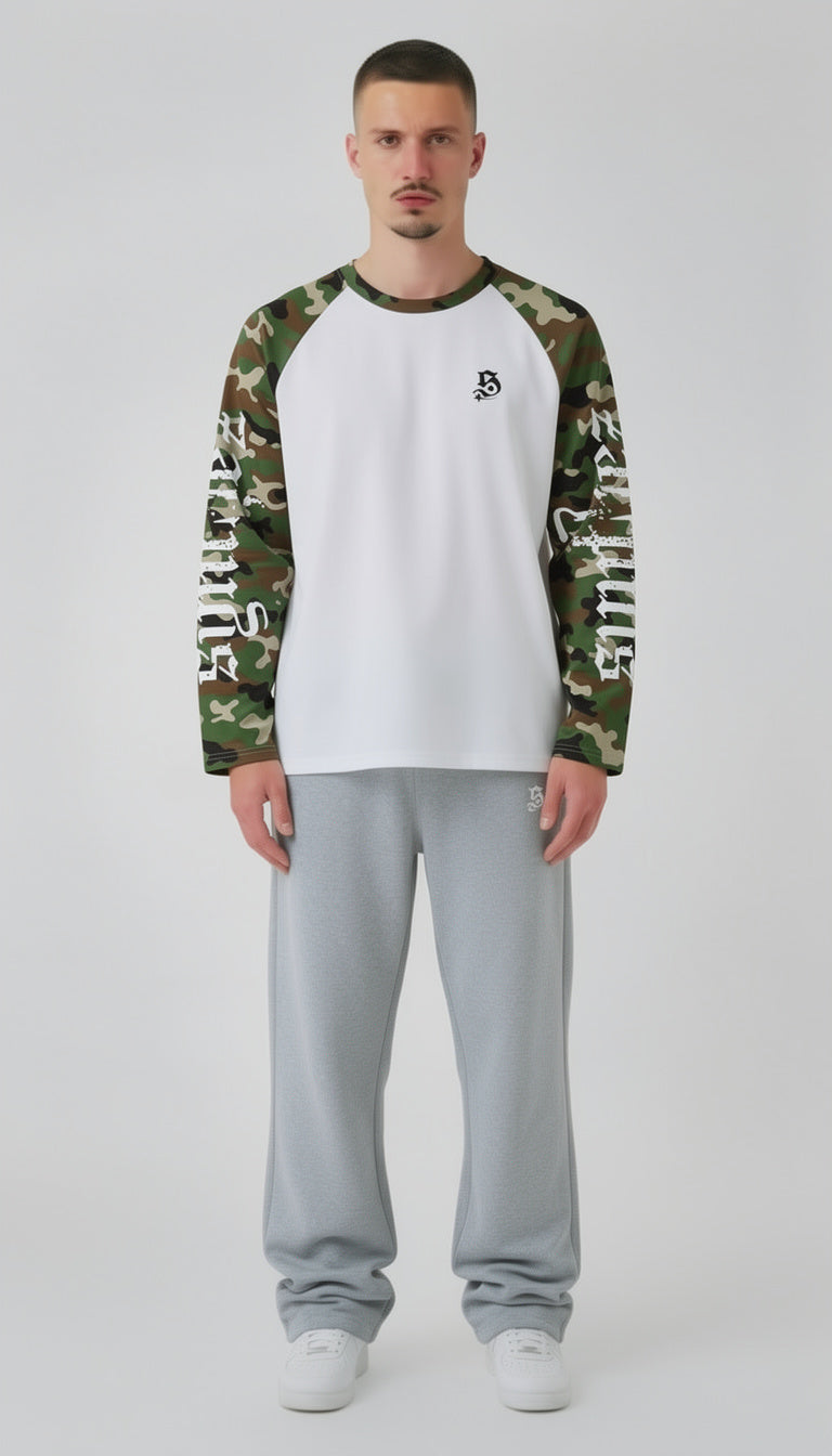 LONGSLEEVE CAMOUFLAGE GREEN