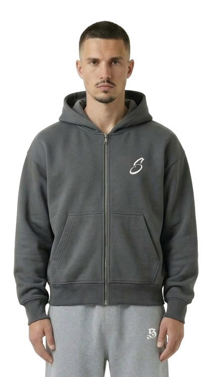 RIDE LOW ZIPPER DARK GREY