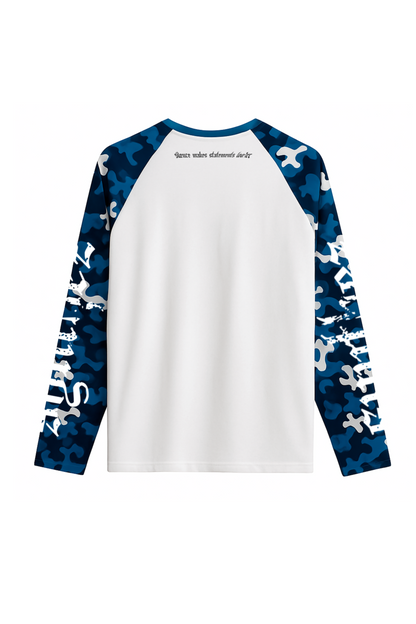 LONGSLEEVE CAMOUFLAGE BLUE