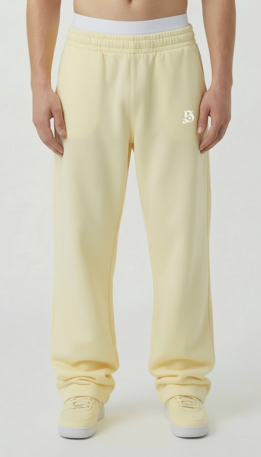 BASIC JOGGER BEIGE/YELLOW