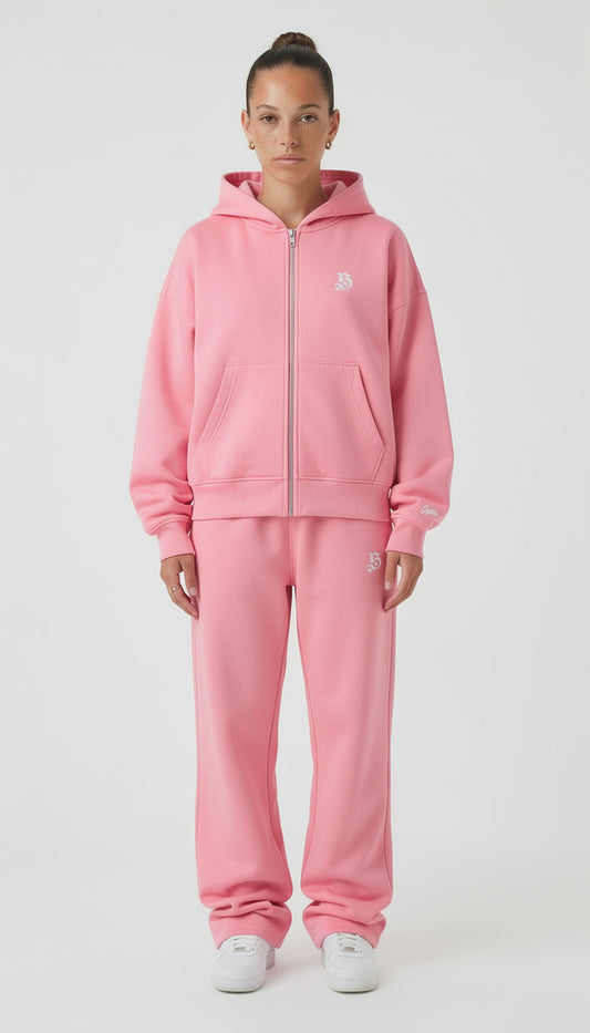 BASIC ZIPPER PINK