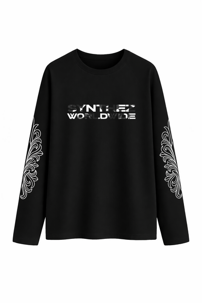 LONGSLEEVE WORLDWIDE BLACK