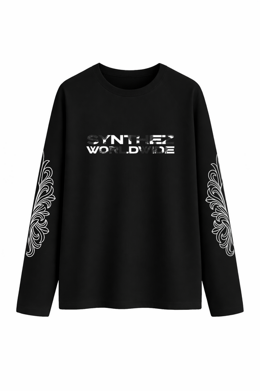 LONGSLEEVE WORLDWIDE BLACK