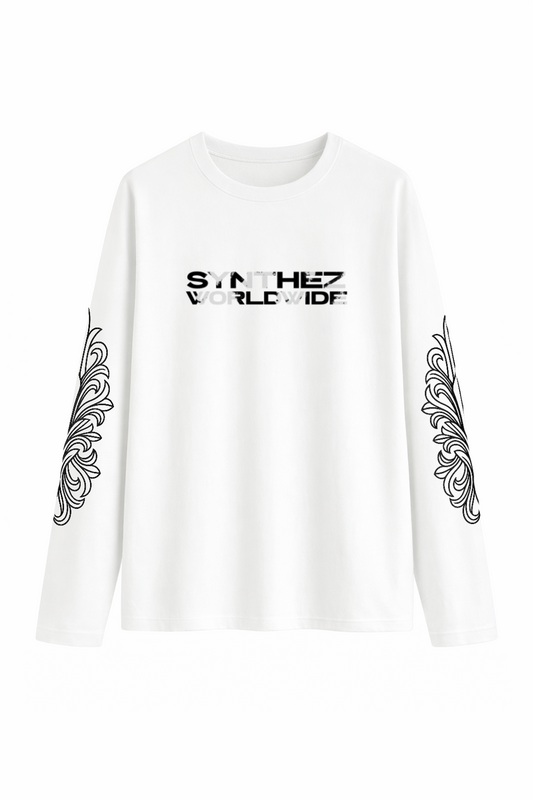 LONGSLEEVE WORLDWIDE WHITE