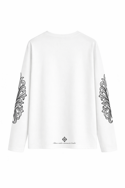 LONGSLEEVE WORLDWIDE WHITE