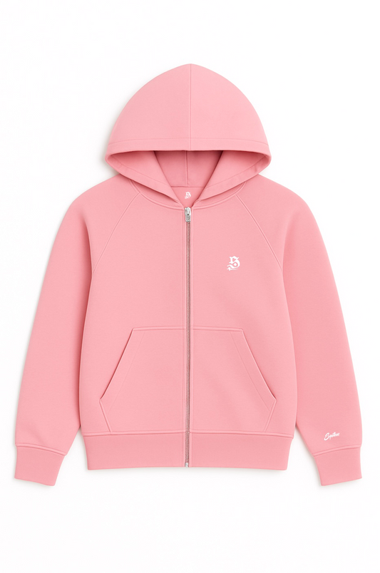 BASIC ZIPPER PINK