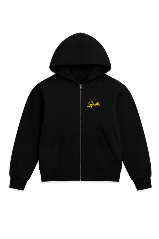 ZIPPER BLACK/YELLOW