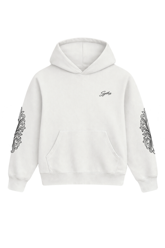 HOODIE WORLDWIDE CREAM