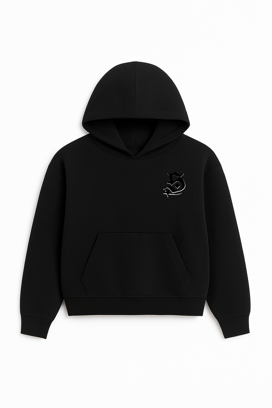 HOODIE BLACK PATCHIE
