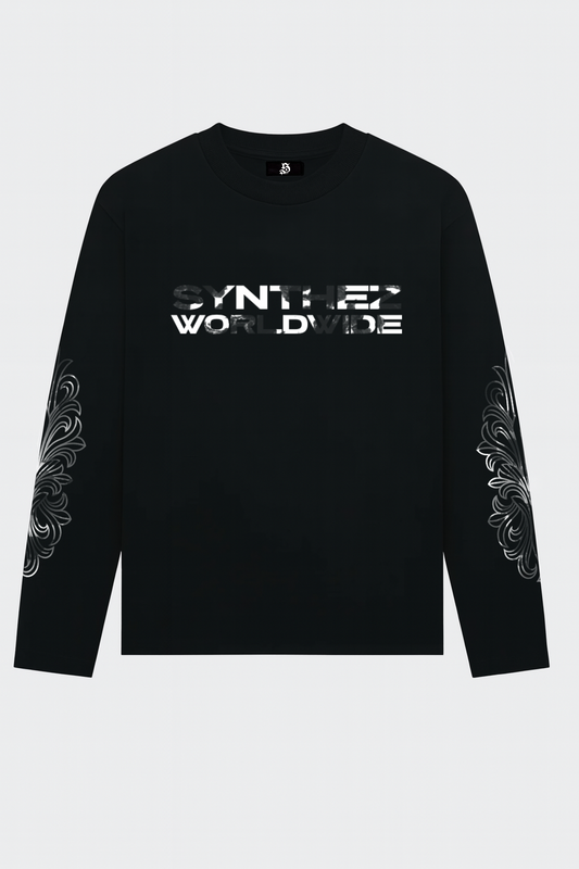 LONGSLEEVE WORLDWIDE BLACK