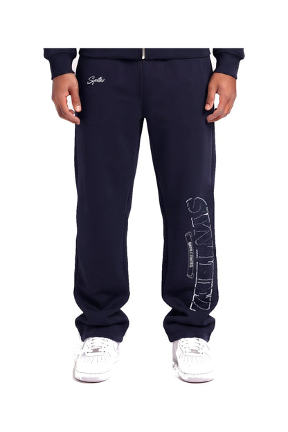 Chrome Jogger Navy Blue am Model