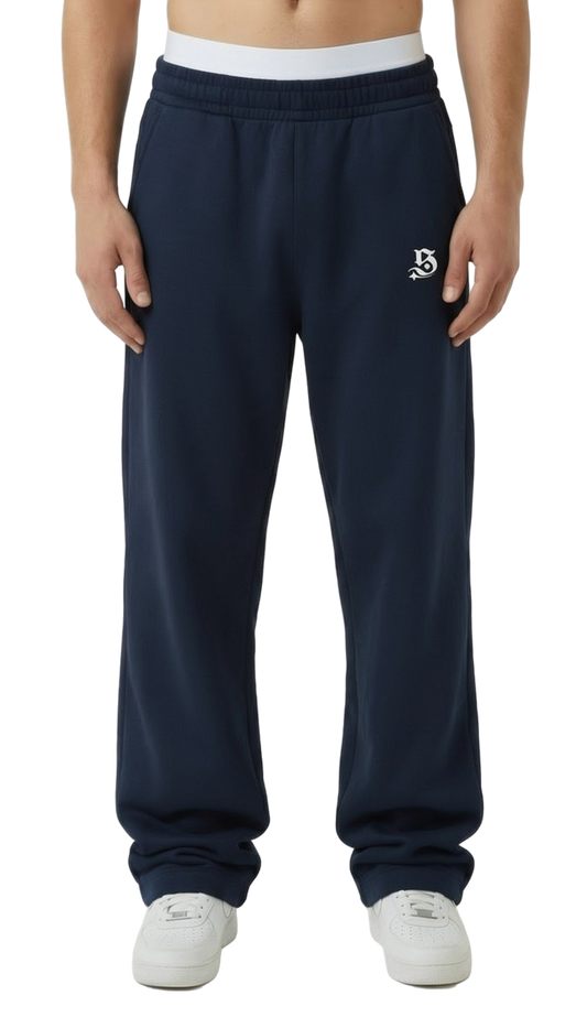 Jogger navy blue streetwear basic 