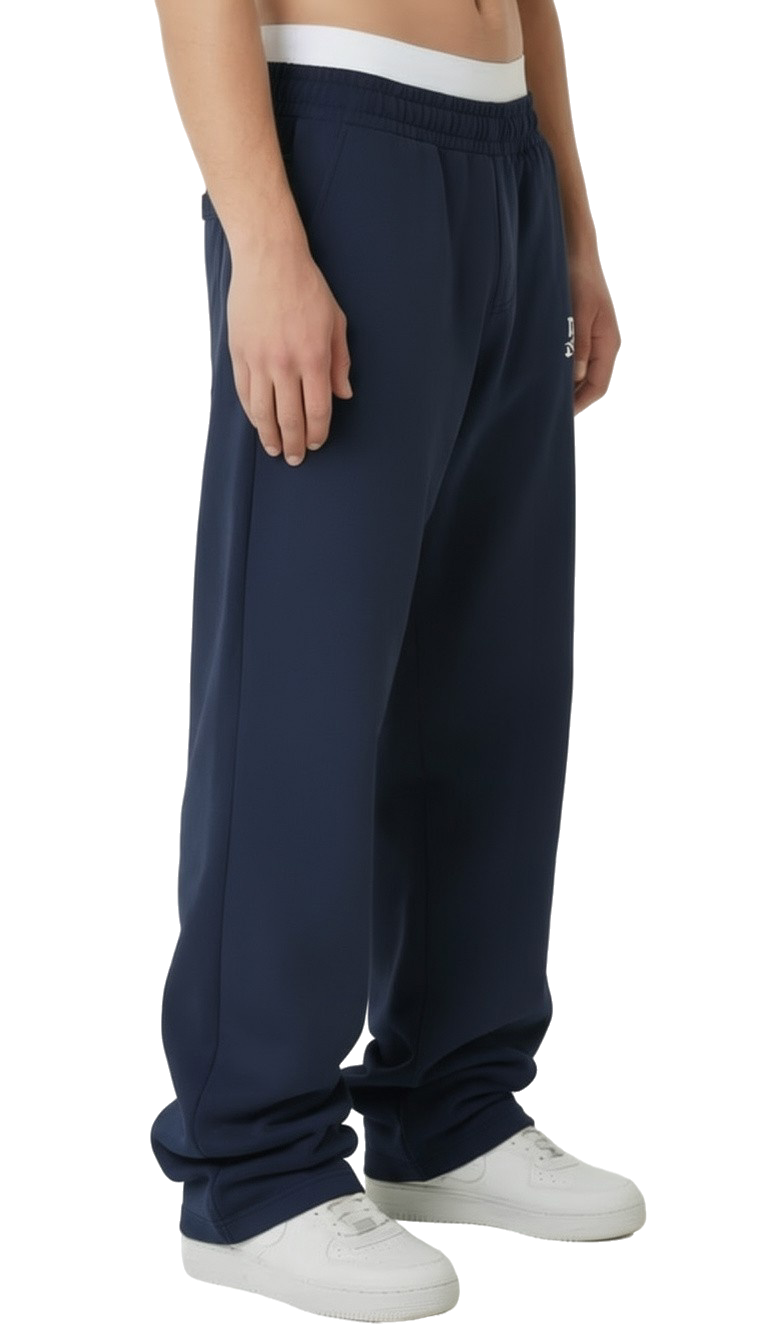 Jogger basic navy blue relaxed fit