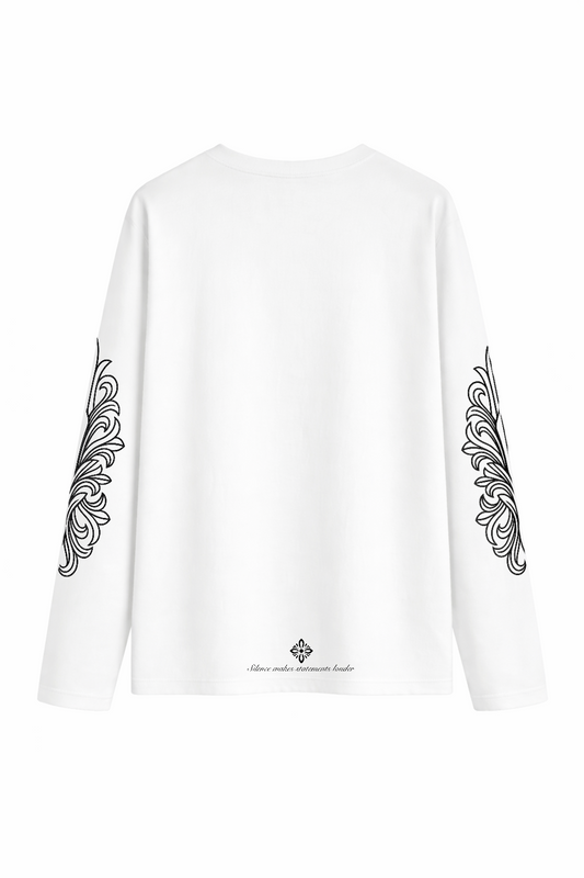 Longsleeve weiss worldwide streetwear drop backprint